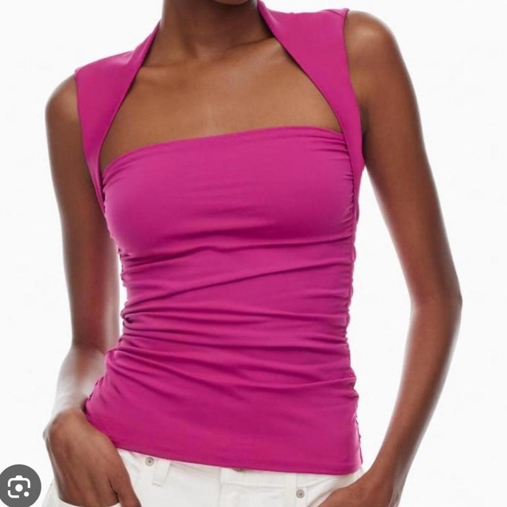 Aritzia Magenta Top